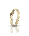 Bague diamant Dana Intreccio en or jaune