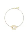 Bracciale Dana Alba in Oro Giallo con Cerchi Concentrici