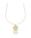 Dana Custos Animae Yellow Gold Necklace with Angel
