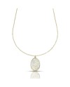 Dana Custos Animae Yellow Gold Necklace with Angel