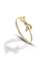 Anello Dana in Oro Giallo a Filo Sweety con Fiocco