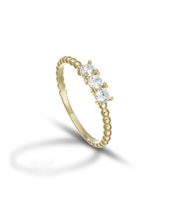 Anello Trilogy Dana in Oro Giallo