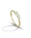Dana Trilogy Ring in Yellow Gold
