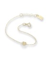 Bracciale Dana Baby in Oro Giallo con Cuore Diamantato