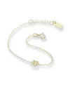 Bracelet bébé Dana en or jaune avec cœur en diamant