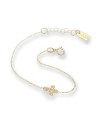 Bracciale Dana Baby in Oro Giallo con Croce Diamantata