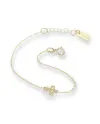 Bracciale Dana Baby in Oro Giallo con Croce Diamantata