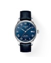 Montre Tissot Le Locle Powermatic 80 avec cadran bleu et bracelet en cuir