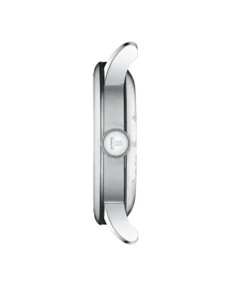 Tissot Le Locle Powermatic 80 Watch with Blue Dial and Leather Strap