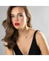 Collier Ovalya en or jaune avec éléments ovales