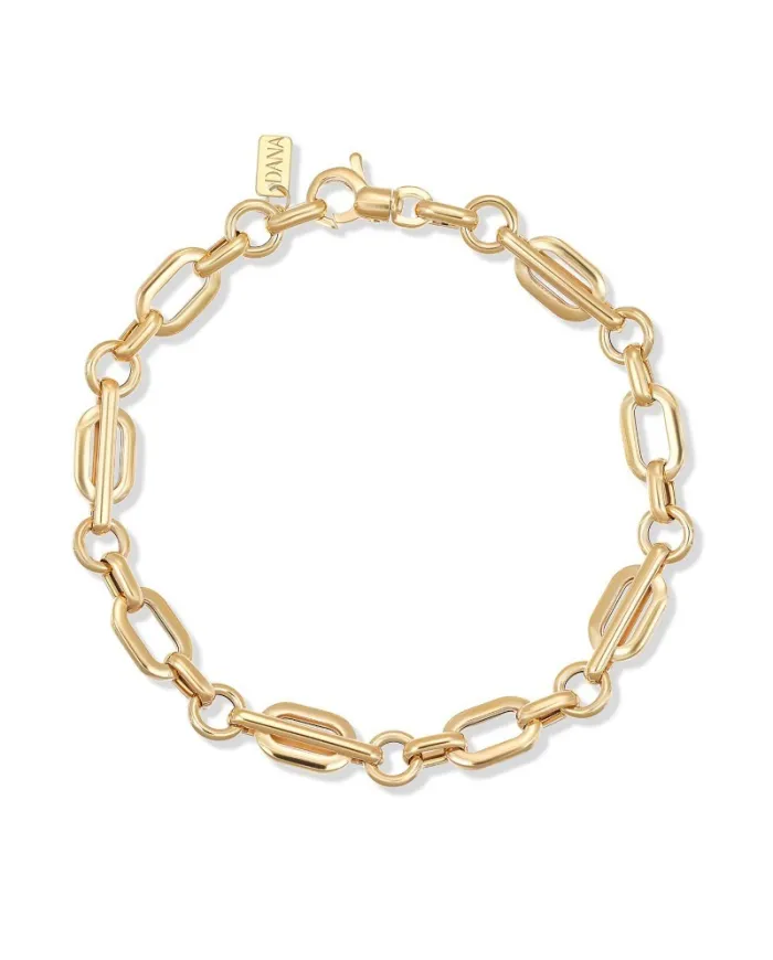 Dana Heritage Men's Bracelet in Yellow Gold