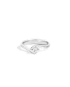 Anello Solitario Valentin Recarlo Anniversary in Oro Bianco con Diamante 1,01 ct