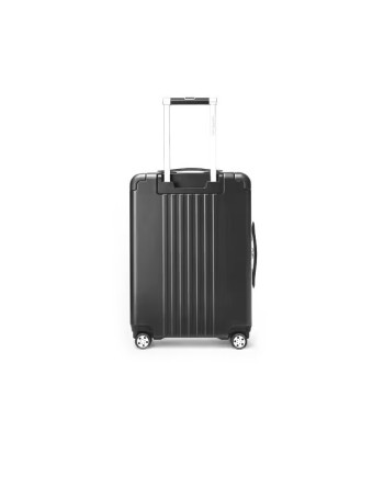 Montblanc MY4810 Compact Hand Luggage Trolley with Front Pocket, Black