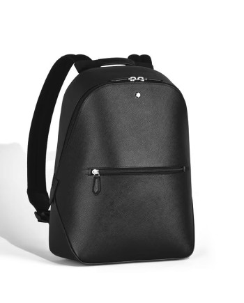 Montblanc Sartorial Small Backpack in Black Leather
