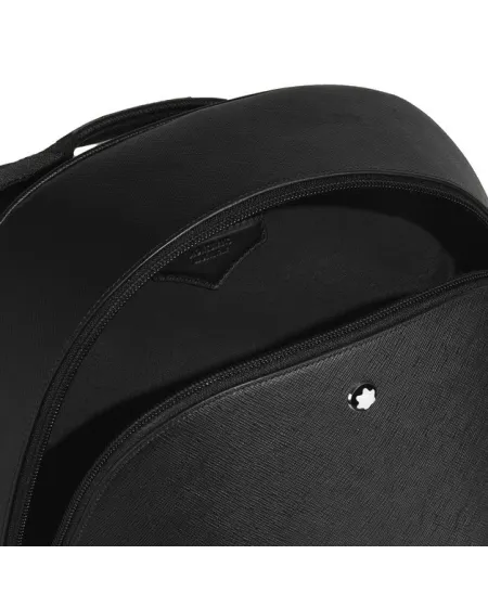 Zaino Piccolo Montblanc Sartorial in Pelle Nera