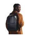 Petit sac à dos Montblanc Sartorial en cuir noir