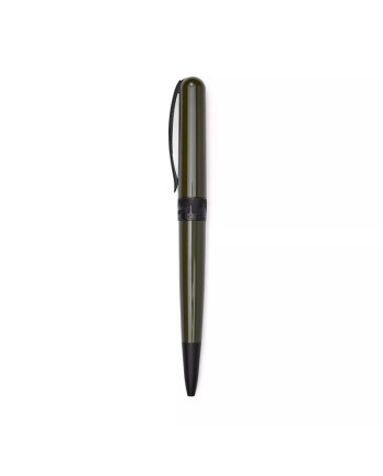 Pineider Avatar UR Glossy Black Military Green Ballpoint Pen