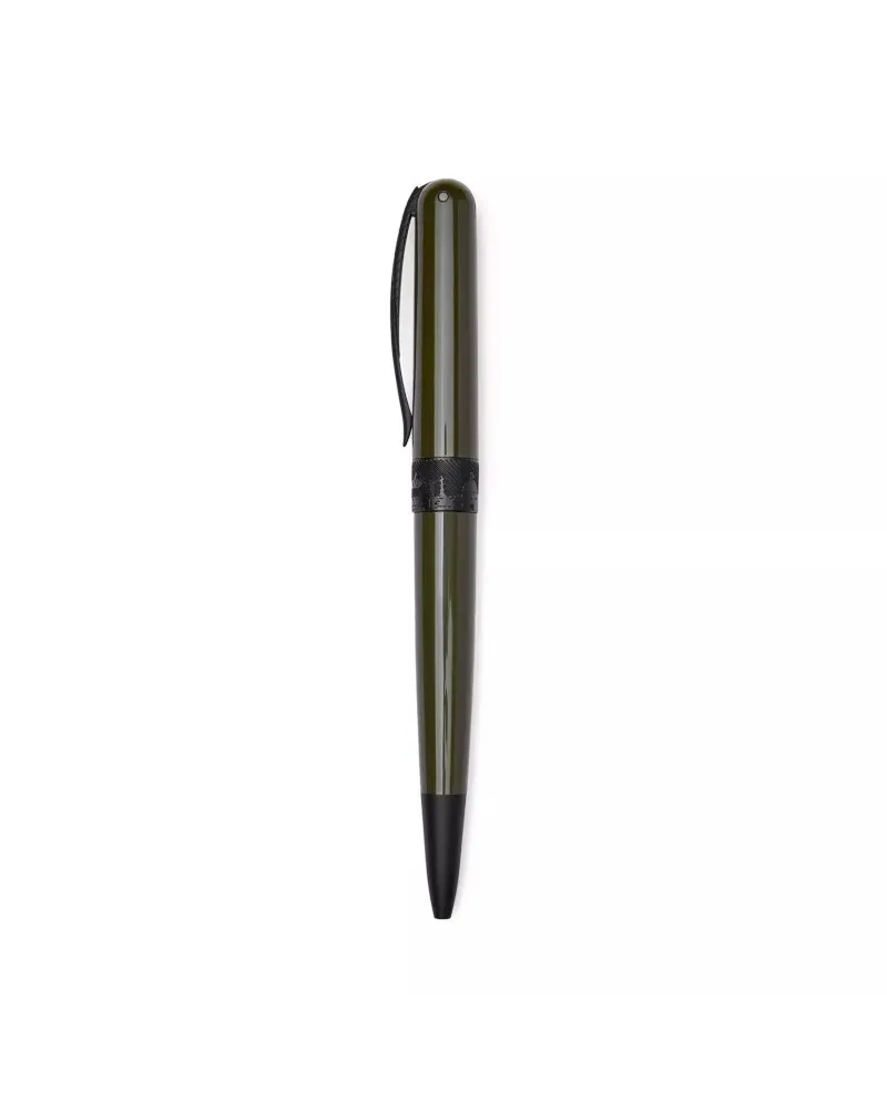Penna Sfera Pineider Avatar UR Glossy Black Military Green
