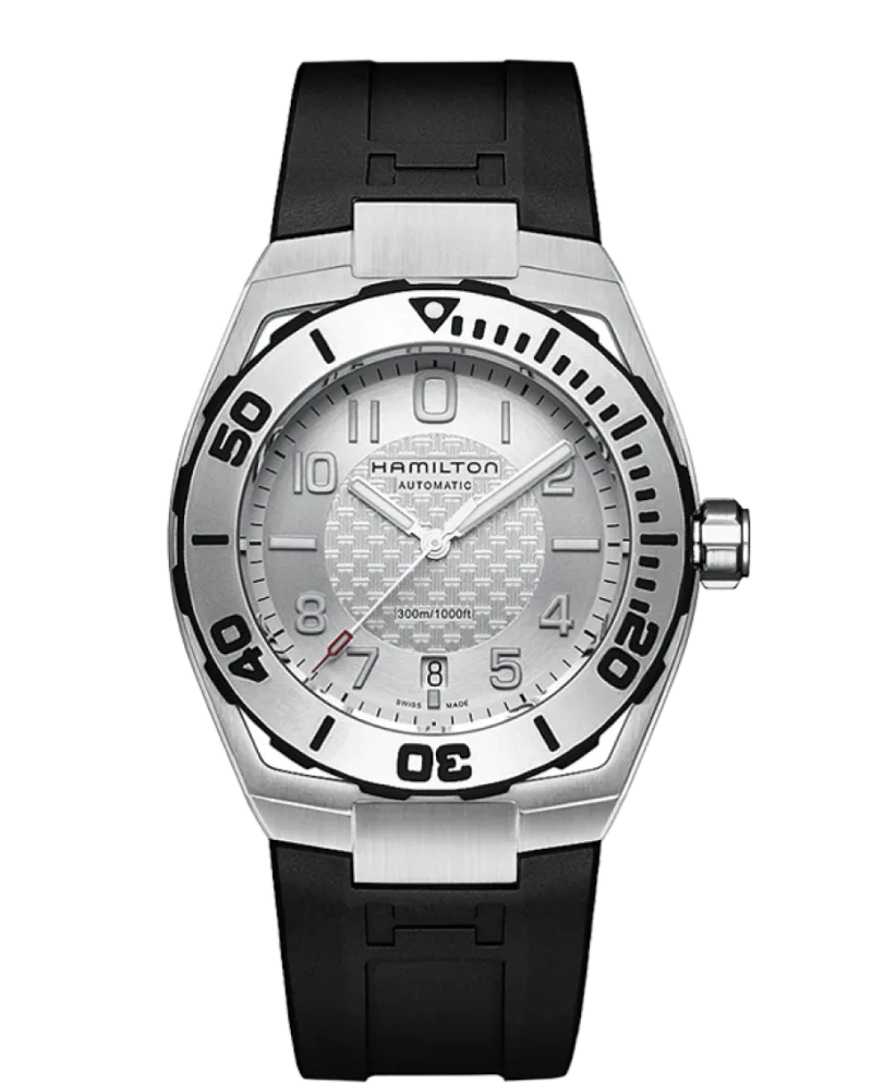 Hamilton orologio uomo Khaki Navy Sub Auto nero | Gioielleria Casella |  Orologi automatici