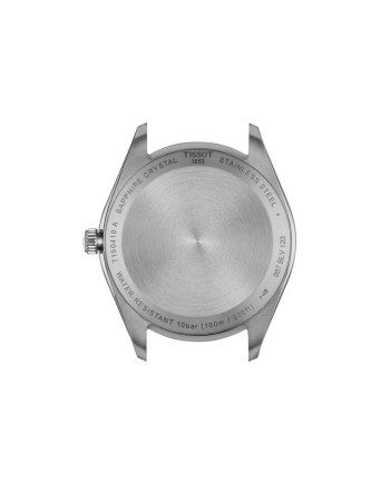 Orologio Tissot PR 100 con Quadrante Bianco e Cinturino in Pelle