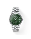 Tissot Le Locle Powermatic 80 Watch with Green Dial and Steel Strap