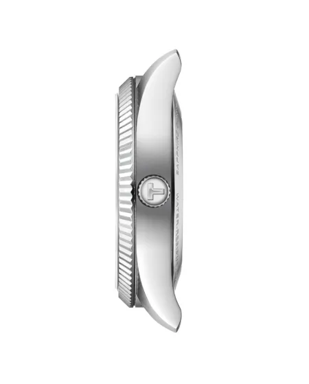 Tissot Ballade Powermatic 80 Silicium Watch with Silver Dial and Steel Bracelet