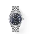Tissot Ballade 39mm Watch with Blue Dial and Steel Bracelet