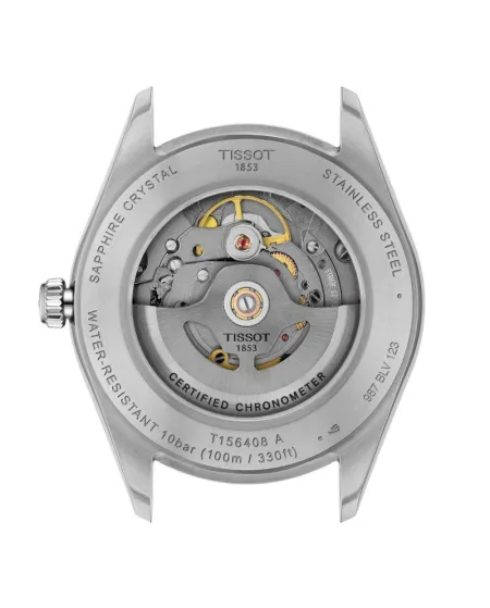 Tissot Ballade 39mm Watch with Blue Dial and Steel Bracelet