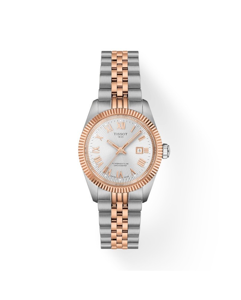 Tissot Ballade 30mm Watch with Silver Dial and Steel Bracelet