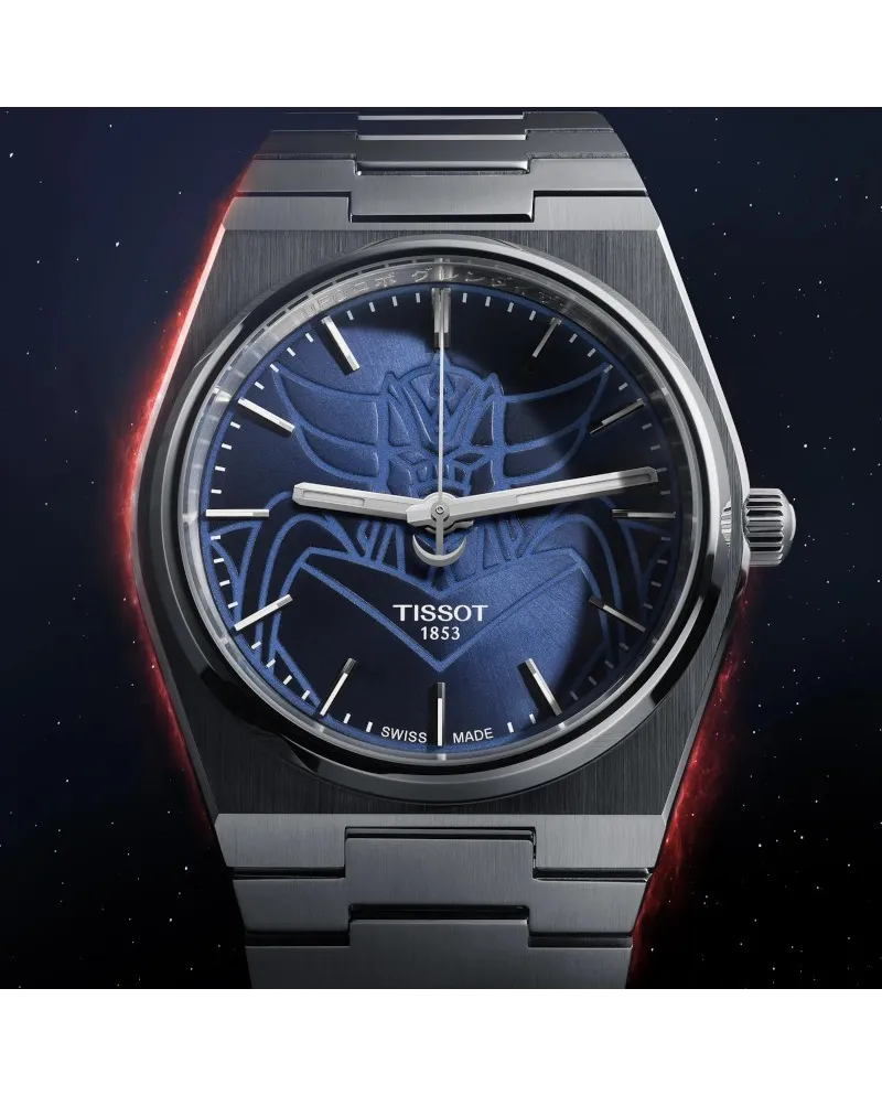 Affiche Publicitaire Vintage Goldorak Pour Montre Tissot – Rare, Neuve, Robot UFO