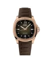 Montre Mido Multifort TV Big Date PVD avec bracelet en caoutchouc