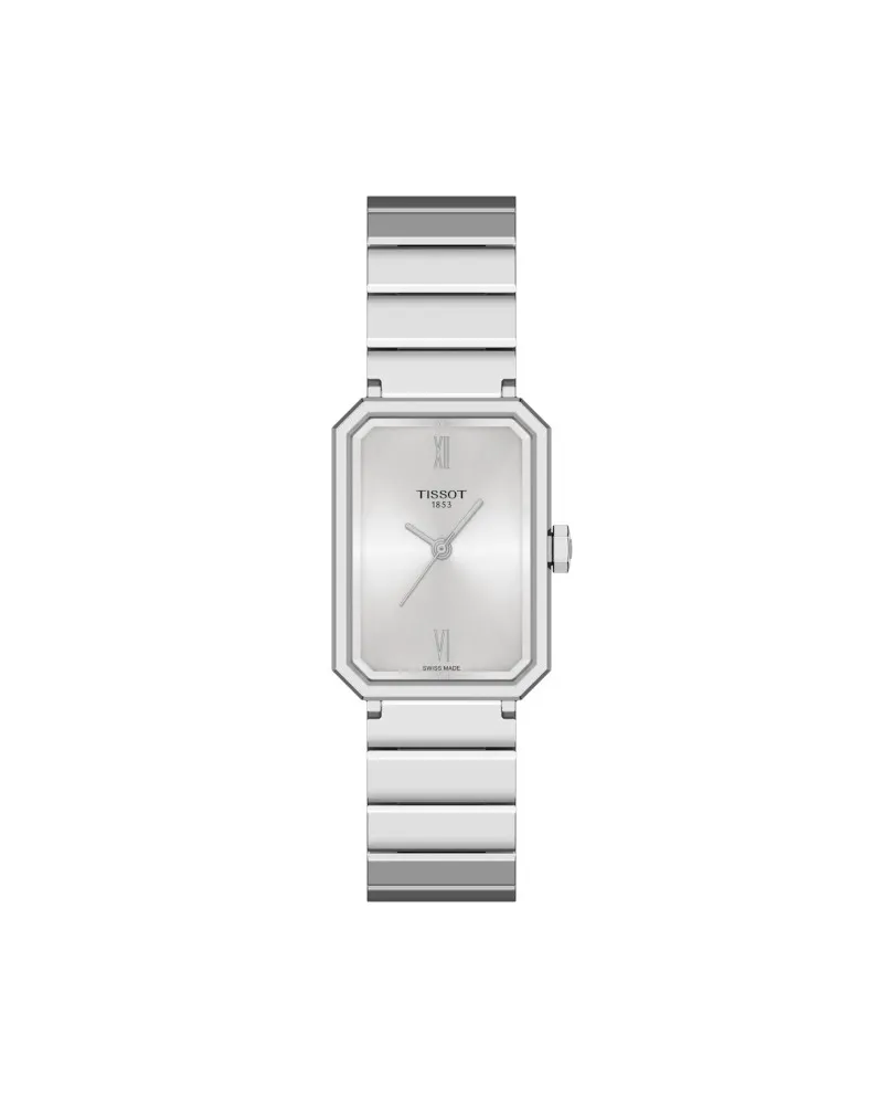 Tissot SRV 30mm Watch with Silver Dial and Steel Strap Tissot SRV 30mm Watch with Silver Dial and Steel Strap