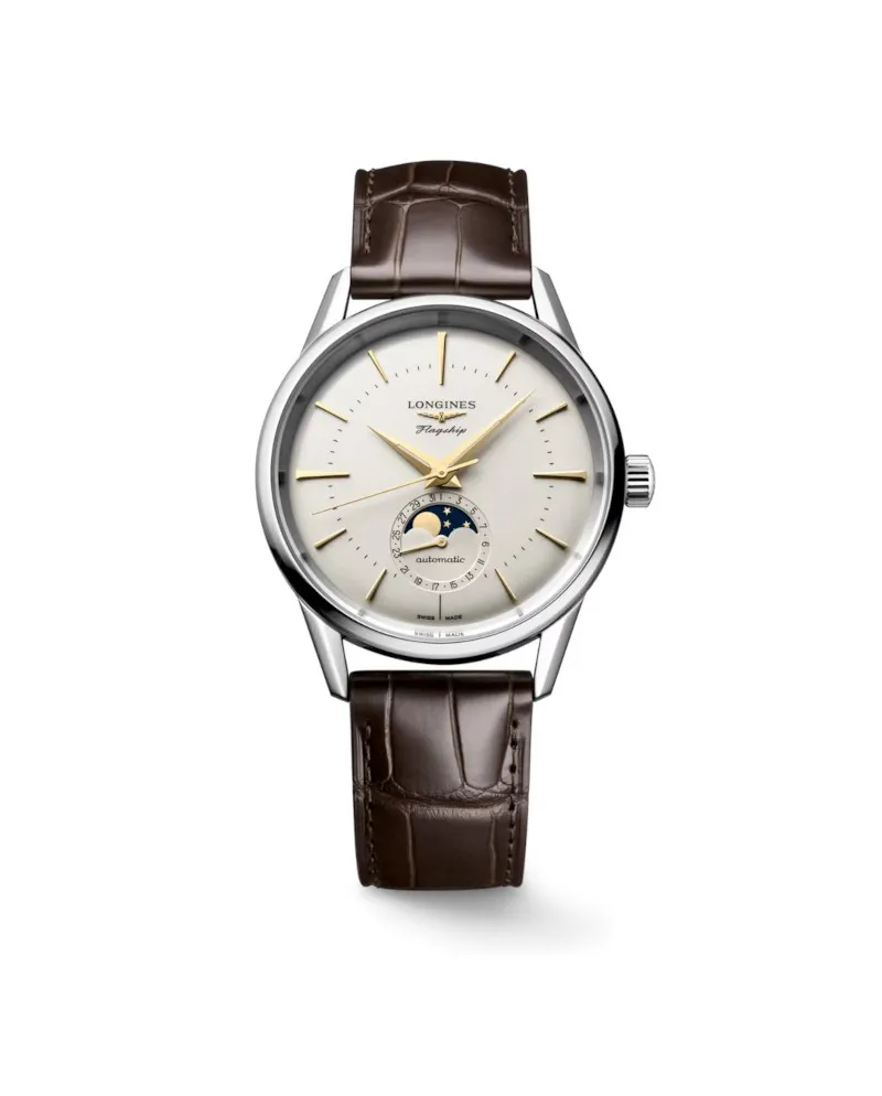 Orologio Longines Flagship Heritage con Fasi Lunari