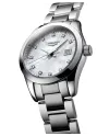 Orologio da Donna Longines Conquest Classic con Quadrante in Madreperla e Diamanti