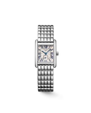 Longines Mini DolceVita Watch with Silver Dial and Steel Strap