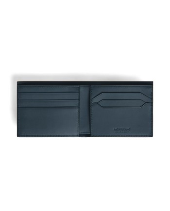 Montblanc Meisterstück 6-Cup Wallet in Blue Velvet Leather
