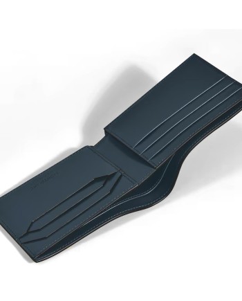 Montblanc Meisterstück 6-Cup Wallet in Blue Velvet Leather