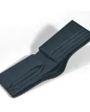 Montblanc Meisterstück 6-Cup Wallet in Blue Velvet Leather
