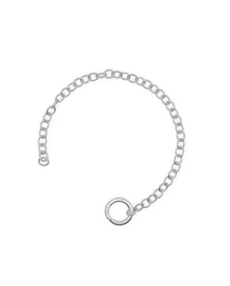 Bracelet Rue Des Mille Rolò en argent avec finition rhodiée