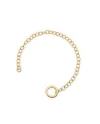Rue Des Mille Rolò Bracelet in Silver with Yellow Gold Finish
