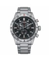 Citizen Outdoor OF Eco Drive Chronograph Black Dial Steel