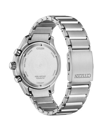 Citizen Super Titanium Eco Drive Chronograph Green Dial