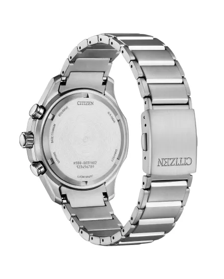 Cronografo Citizen Super Titanio Eco Drive Quadrante Verde