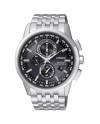 Citizen Eco Drive Radio Controlled Chronograph Black Dial Steel