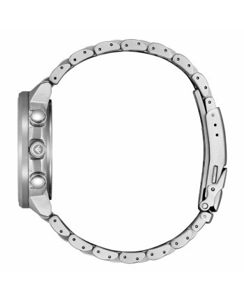 Cronografo Citizen Pilot Radiocontrollato Eco Drive Quadrante Nero in Acciaio