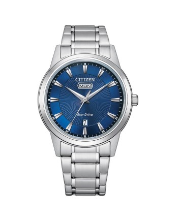 Orologio Citizen Classic OF Eco Drive Quadrante Blu e Cinturino Acciaio