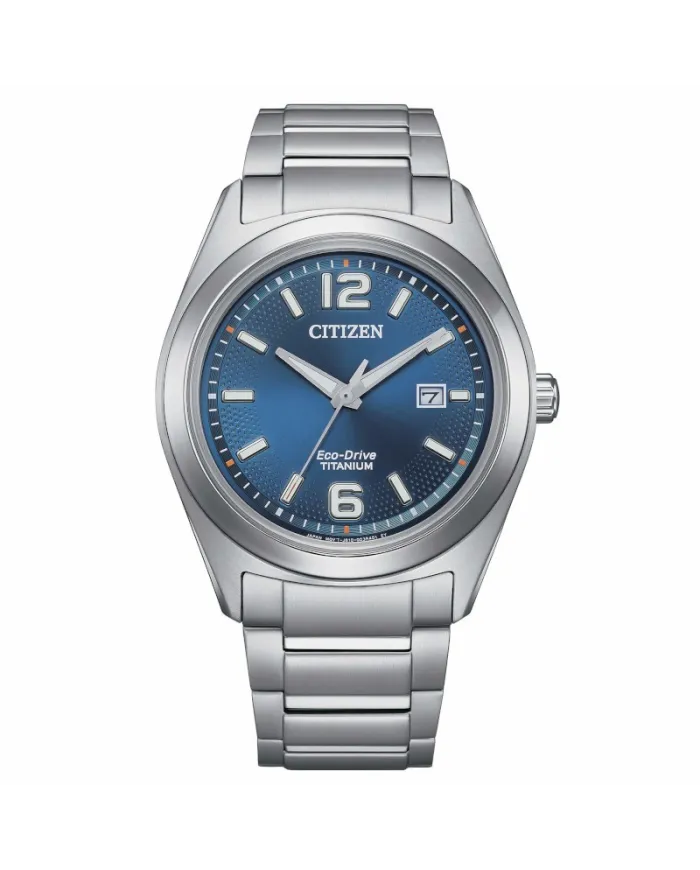 Montre Citizen Super Titanium Eco-Drive à cadran bleu