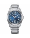 Citizen Super Titanium Eco Drive Watch with Blue Dial