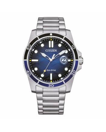 Orologio Citizen Marine 1810 OF Eco Drive Quadrante Blu e Cinturino Acciaio