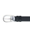 Montblanc Reversible Leather Belt Black/Black with Horseshoe Buckle 30 mm